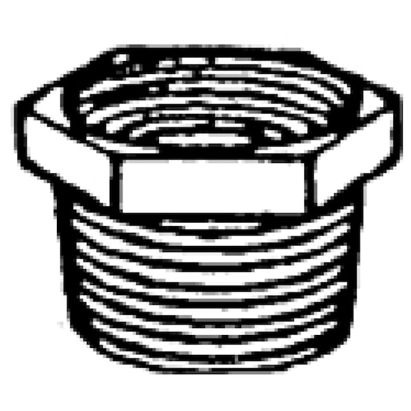 0.375 In. X 0.75 In. Galvanized Bushing